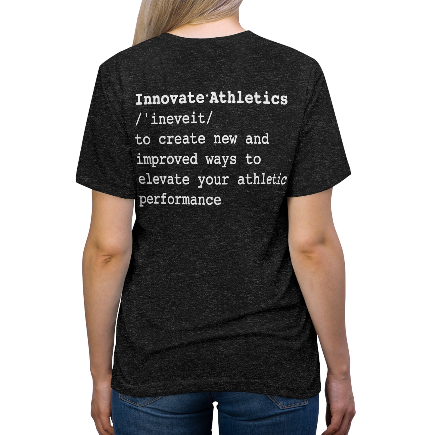 Unisex Innovate Your Workout World Athletics Tee