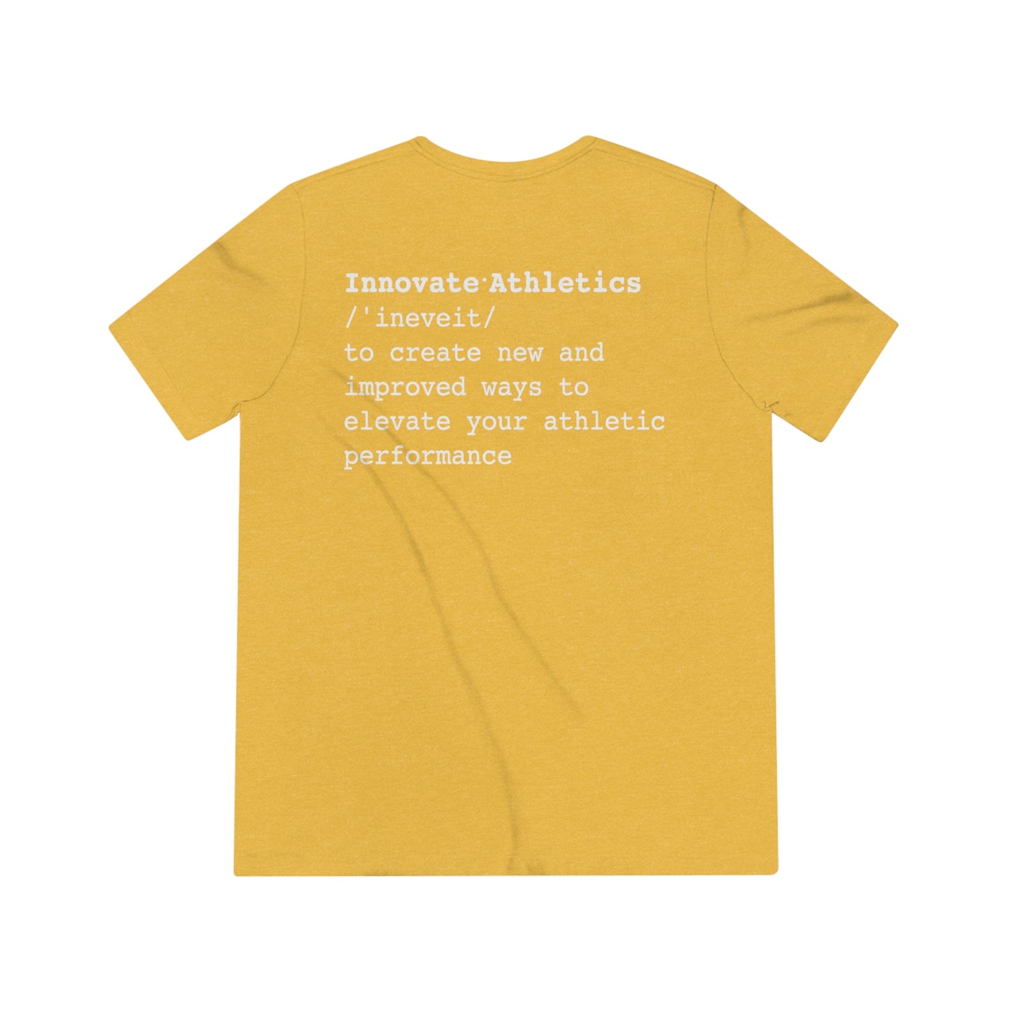 Unisex Innovate Your Workout World Athletics Tee