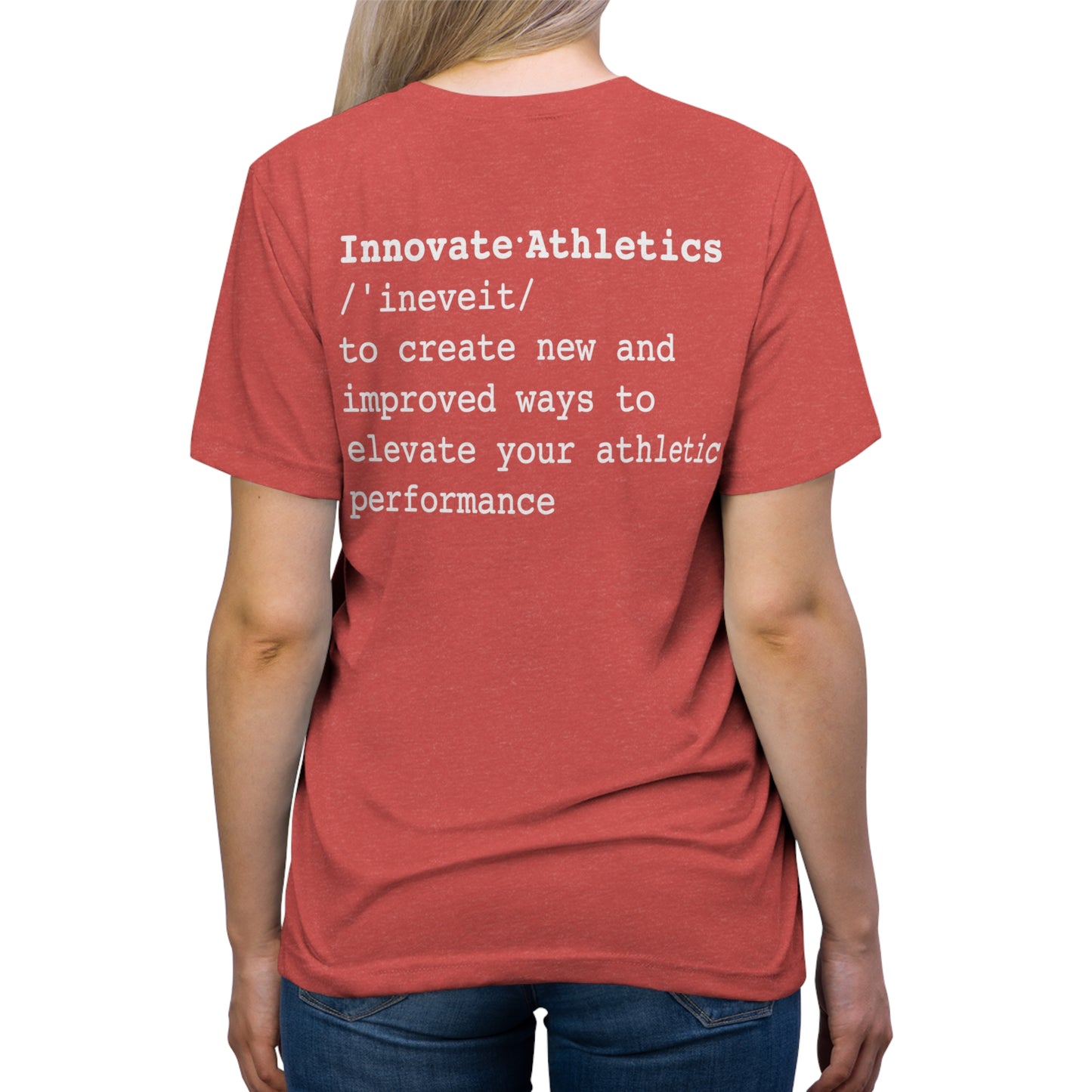 Unisex Innovate Your Workout World Athletics Tee