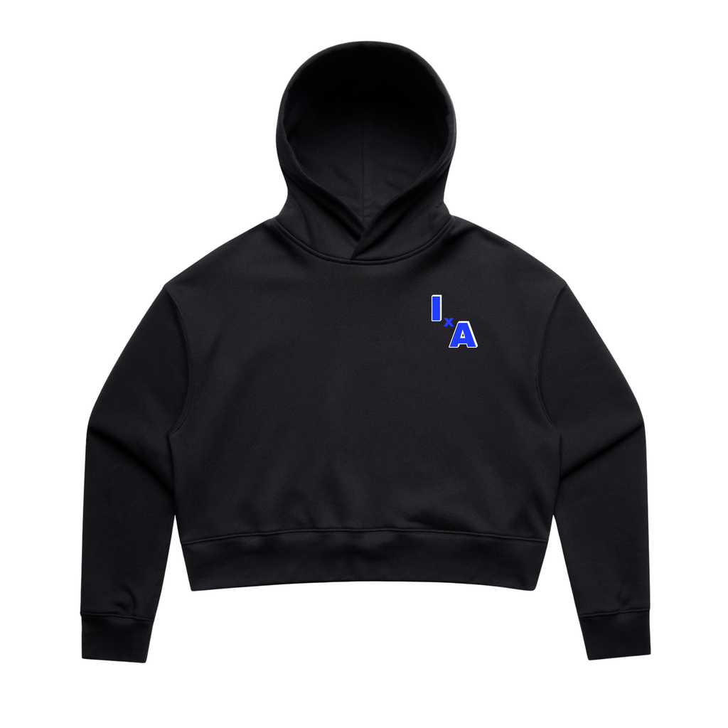 I×A Cropped Hoodie – “I×A Crop Hood”