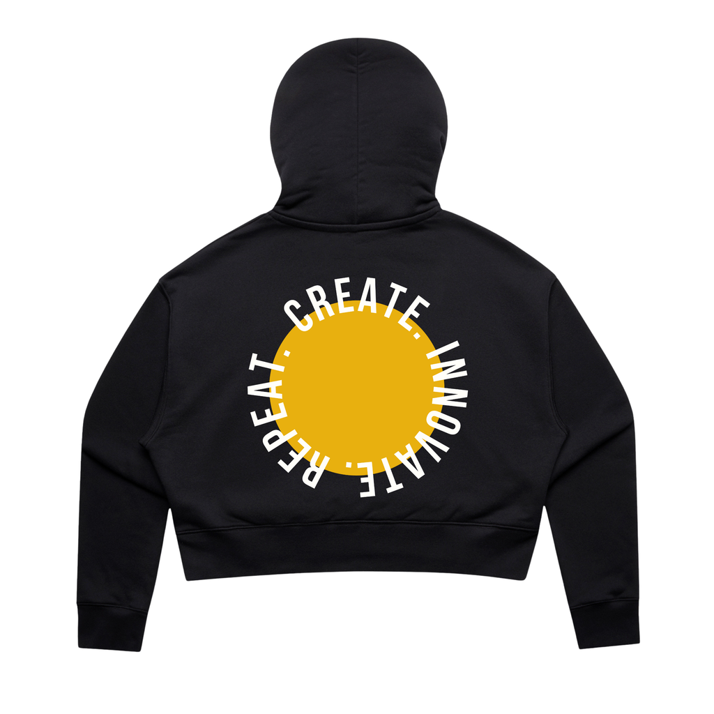 Signature Cropped Hoodie – “Elevated Hood”